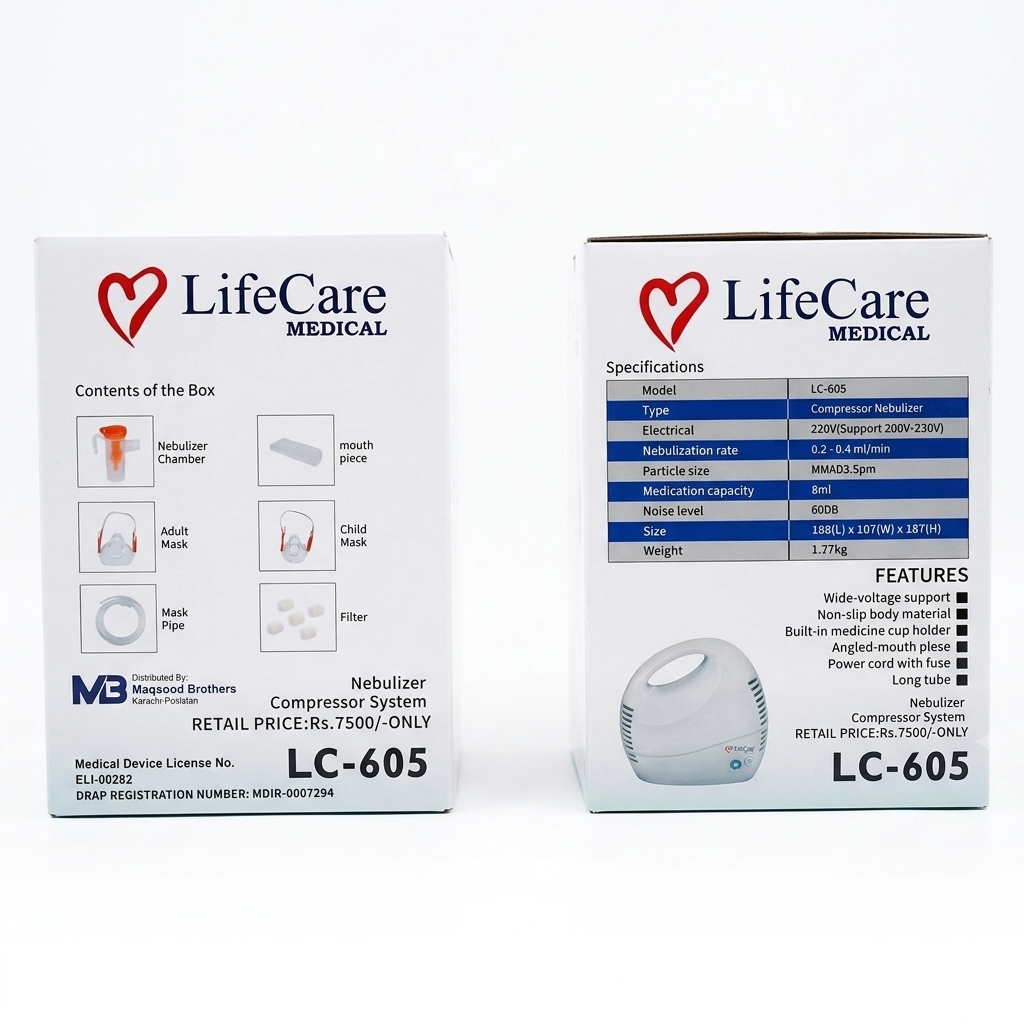 LifeCare Medical LC-605 Compressor Nebulizer