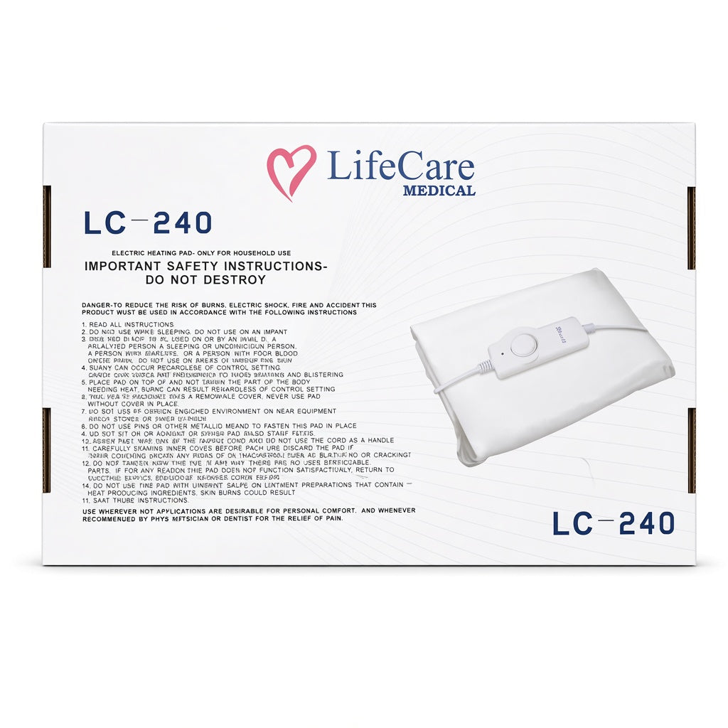LifeCare King Size Heating Pad LC-240