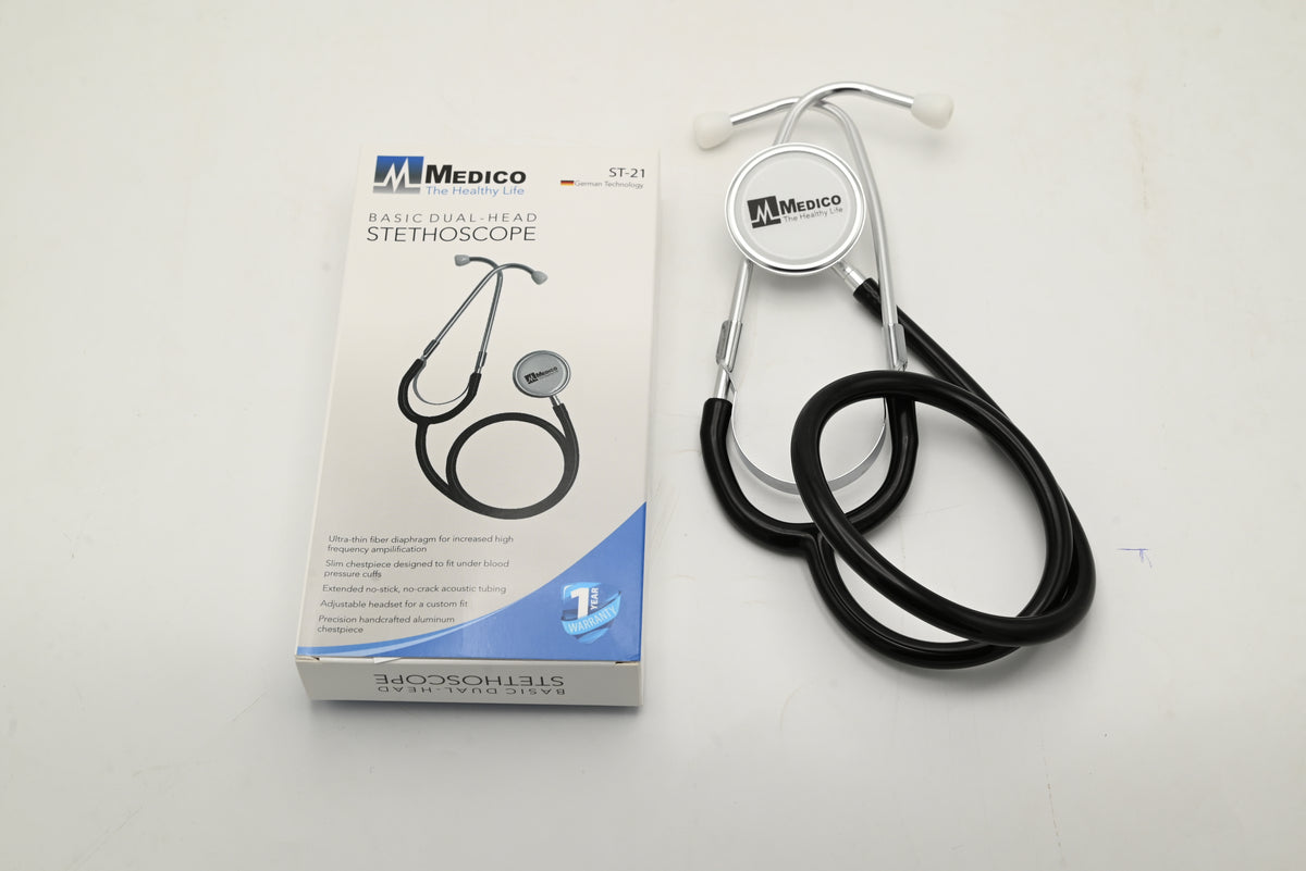 Medico ST-21 Basic Dual-Head Stethoscope