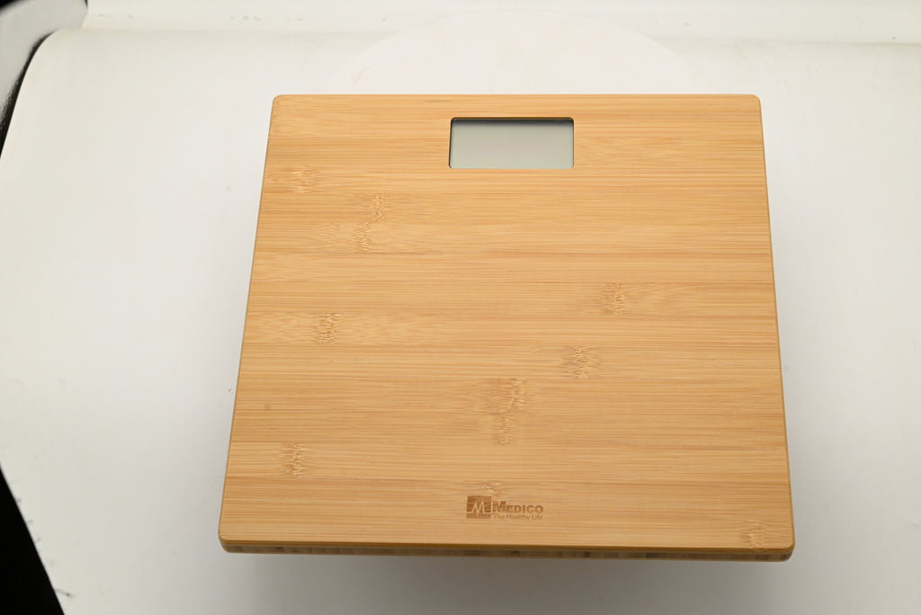 Electronic Weight Scale - Bamboo Design