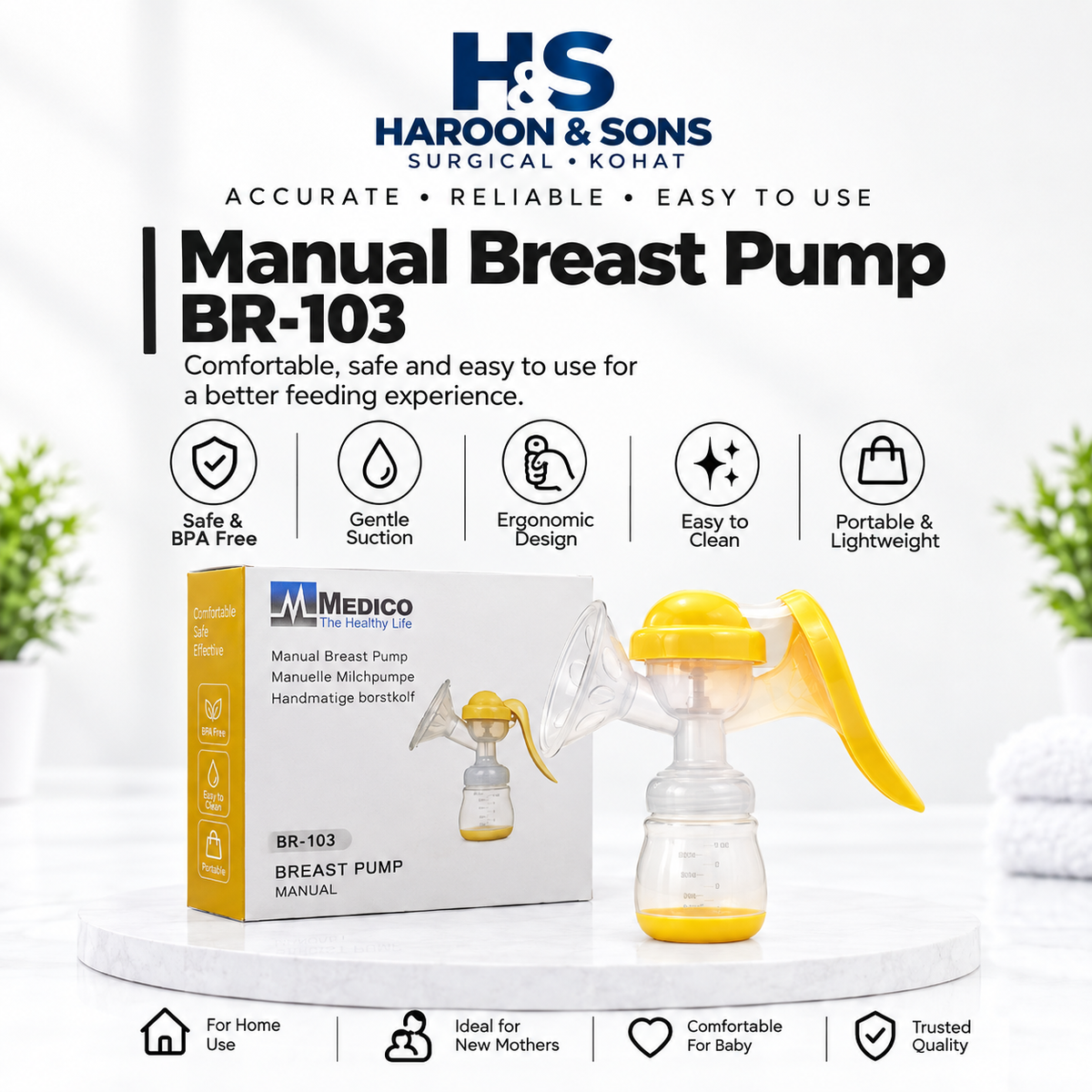 Manual Breast Pump BR-103
