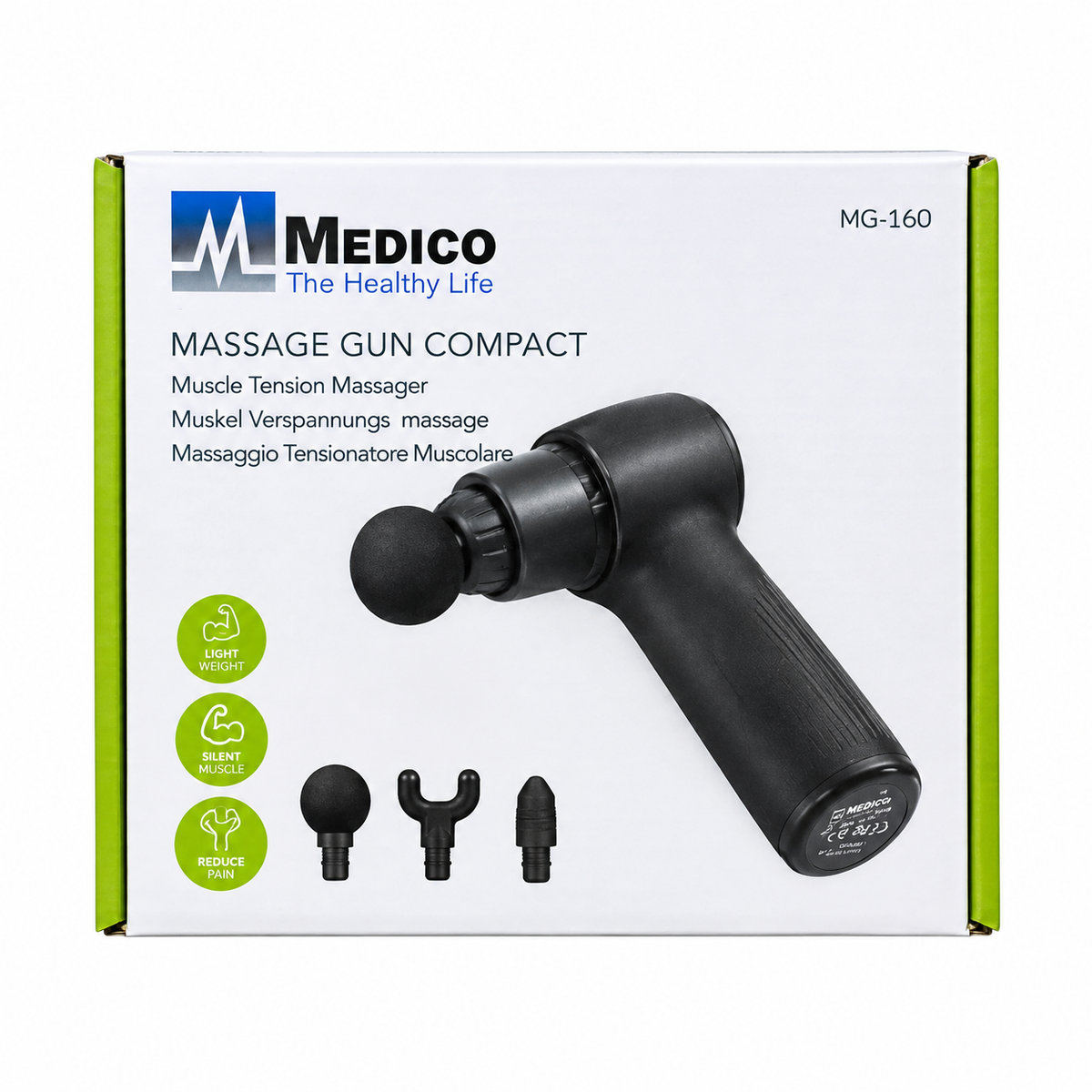 MEDICO Compact Massage Gun (Model: MG-160)
