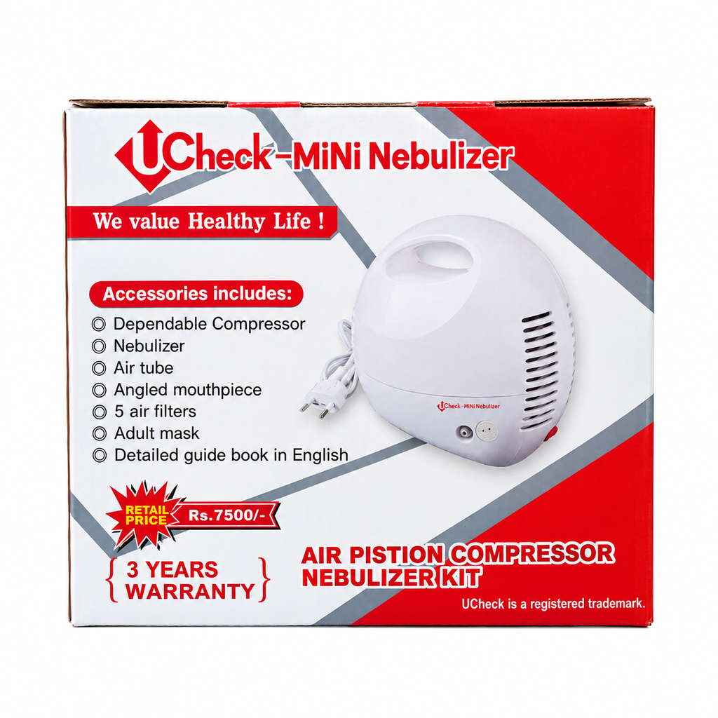 UCheck-MiNi Nebulizer – Air Piston Compressor Nebulizer Kit