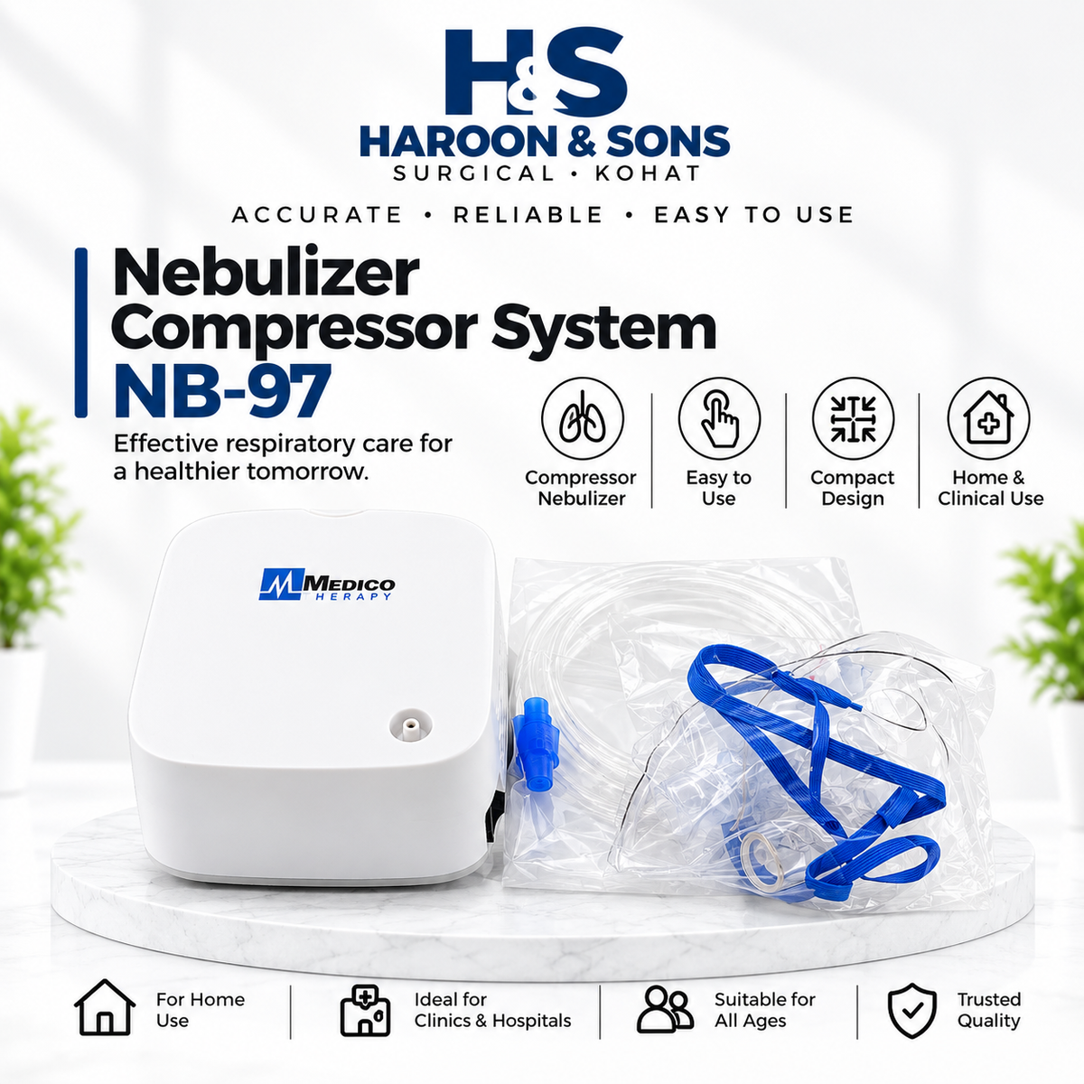 Nebulizer Compressor System NB-97