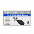 LIFECARE 100% Latex Bulb With Both Valves