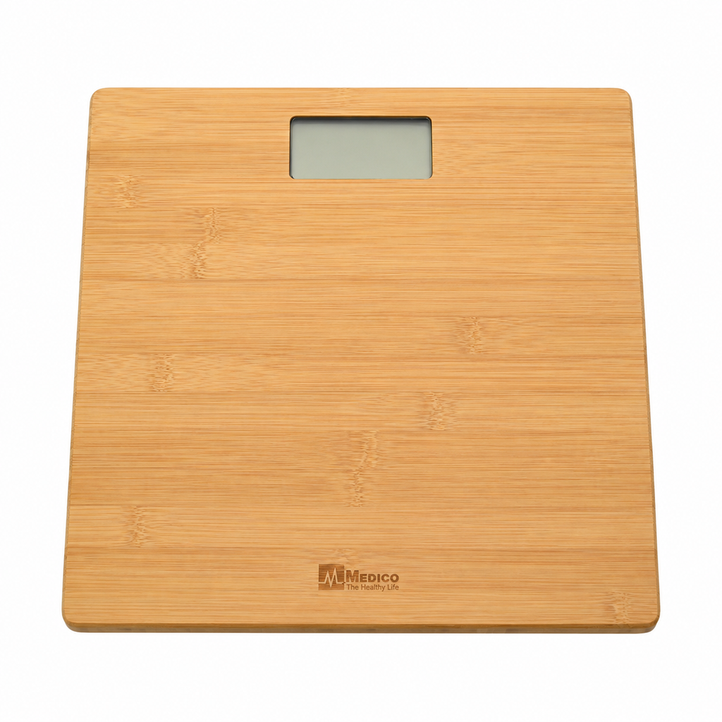 Electronic Weighing Scale – Bamboo Design