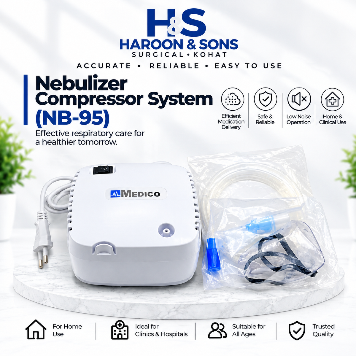 Nebulizer Compressor System NB-95
